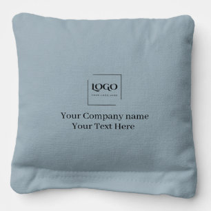 Elegant custom your logo template cornhole bags