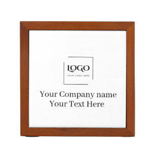 Elegant custom your logo template desk organizer