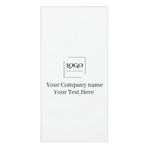 Elegant custom your logo template door sign