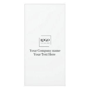 Elegant custom your logo template door sign