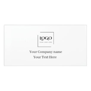 Elegant custom your logo template door sign