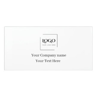 Elegant custom your logo template door sign