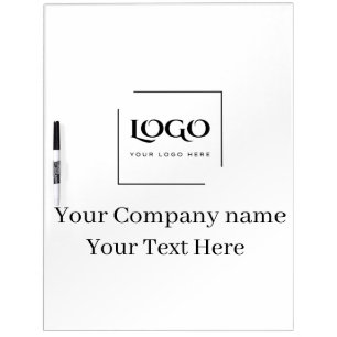 Elegant custom your logo template dry erase board