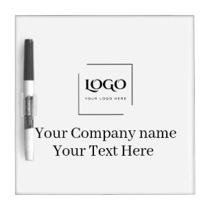Elegant custom your logo template dry erase board