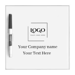Elegant custom your logo template dry erase board