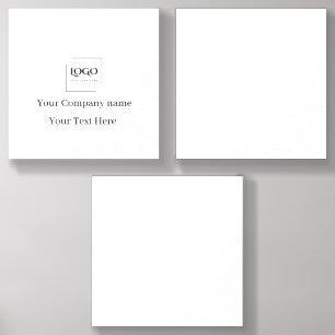 Elegant custom your logo template foam core photo tile