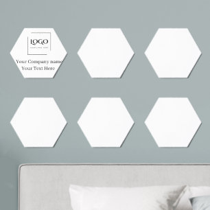 Elegant custom your logo template foam core photo tile