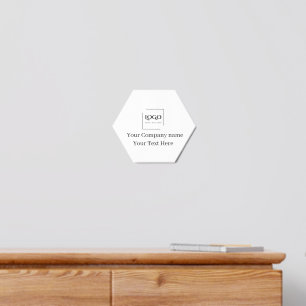 Elegant custom your logo template foam core photo tile