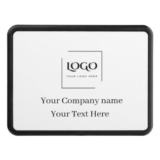 Elegant custom your logo template hitch cover