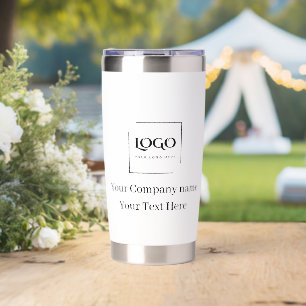 Elegant custom your logo template insulated tumbler