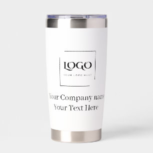 Elegant custom your logo template insulated tumbler