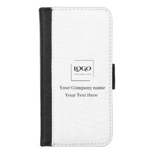 Elegant custom your logo template iPhone 8/7 wallet case