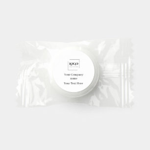 Elegant custom your logo template life saver® mints