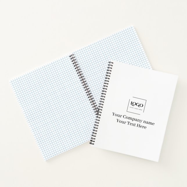 Elegant custom your logo template notebook (Inside)