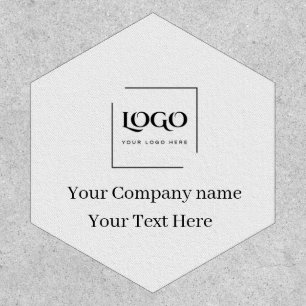 Elegant custom your logo template patch