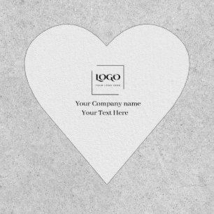 Elegant custom your logo template patch