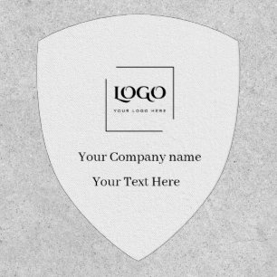 Elegant custom your logo template patch