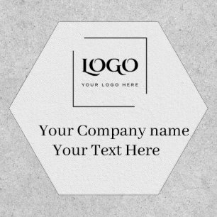 Elegant custom your logo template patch
