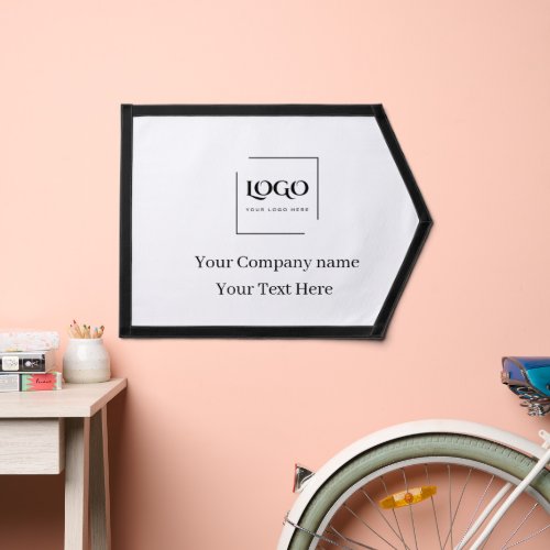 Elegant custom your logo template pennant