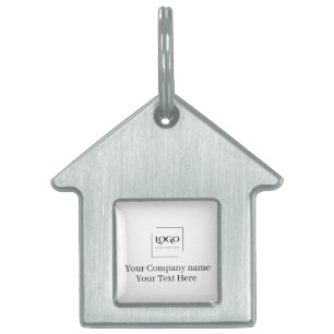 Elegant custom your logo template pet ID tag