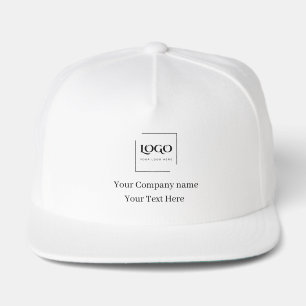 Elegant custom your logo template snap back hat