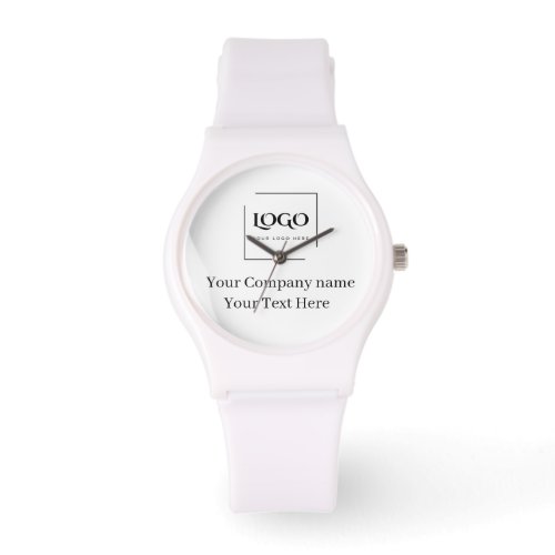 Elegant custom your logo template watch