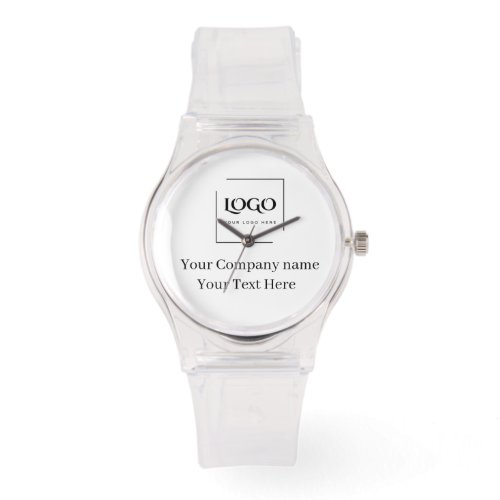 Elegant custom your logo template watch