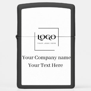 Elegant custom your logo template zippo lighter