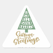 Elegant Customizable Christmas Seasons Greetings