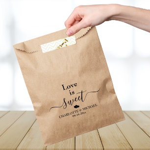 Elegant Customizable Favor Bags For Weddings