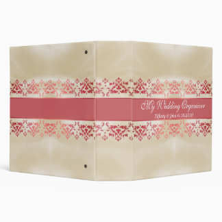 Elegant Customizable Wedding Binder