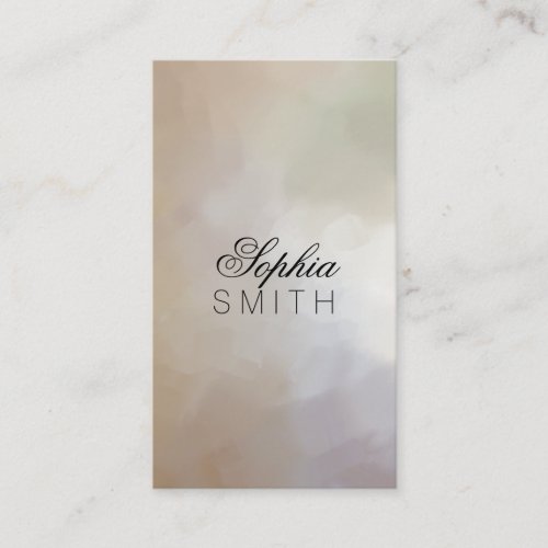 Elegant Customizable with Background Abstract Art Business Card