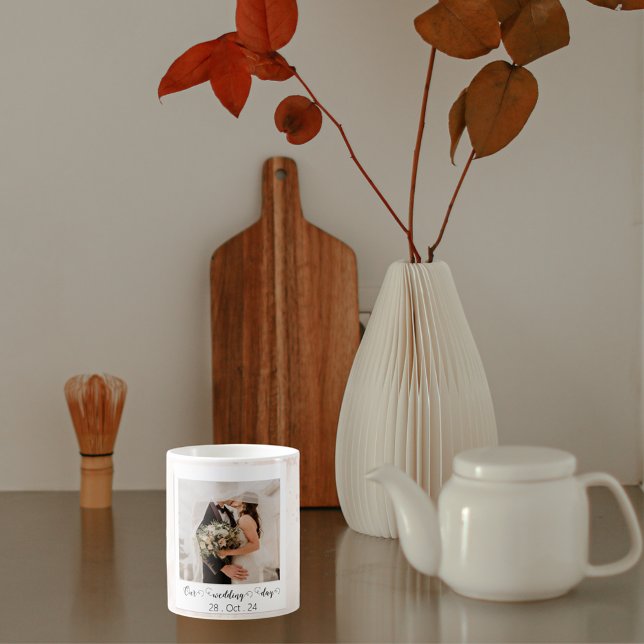 Elegant Customized Wedding Photo  Coffee Mug (Creator Uploaded)