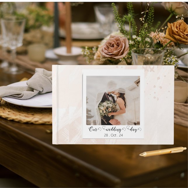 Elegant Customized Wedding Photo  Guest Book (Creator Uploaded)