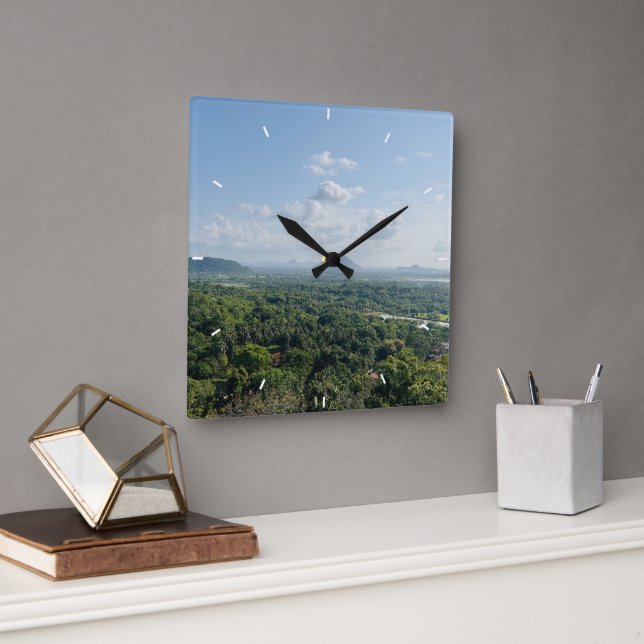Elegant cute Custom Wall Clock Add Your Own Photo (Office)