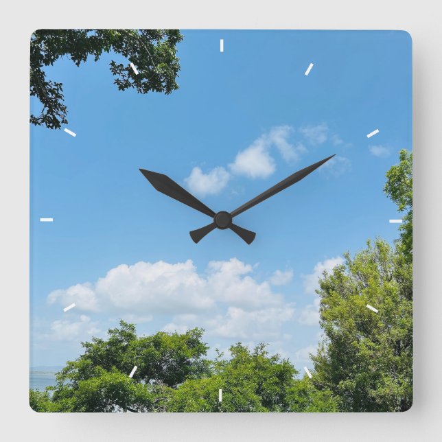 Elegant cute Custom Wall Clock Add Your Own Photo (Front)