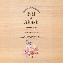 Elegant Cute Floral & Butterfly Design