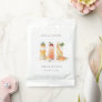 Elegant Cute Fruit Cocktail Orange Bridal Shower Hot Chocolate Drink Mix