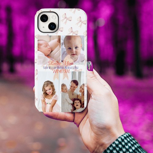 Elegant Cute Keepsake Love You Mom Mothers Day Case_Mate iPhone 14 Plus Case