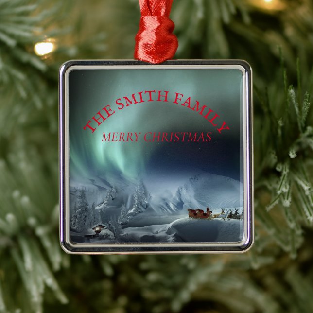 Elegant cute metal ornament (Tree)