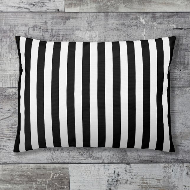 Elegant Cute Stripe Dog Bed (elegant cute black and white strip bed for dogs)
