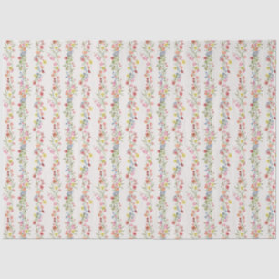 Elegant dainty florals tissue paper