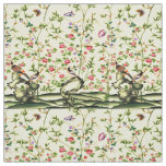 Elegant Daisies Bird Fabric