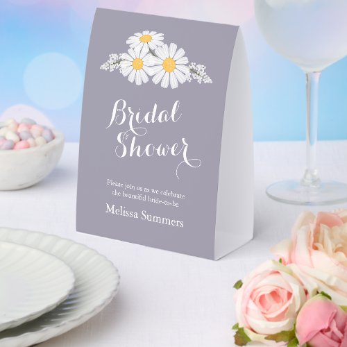 Elegant Daisies Bridal Shower Wedding Lavender