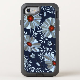 Elegant Daisies OtterBox Defender iPhone SE/8/7 Case