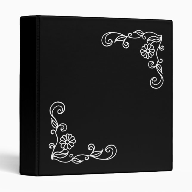 Elegant Daisy Binder (Front/Spine)