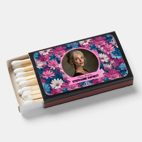 Elegant Daisy First Birthday Gift For Teen Matchboxes