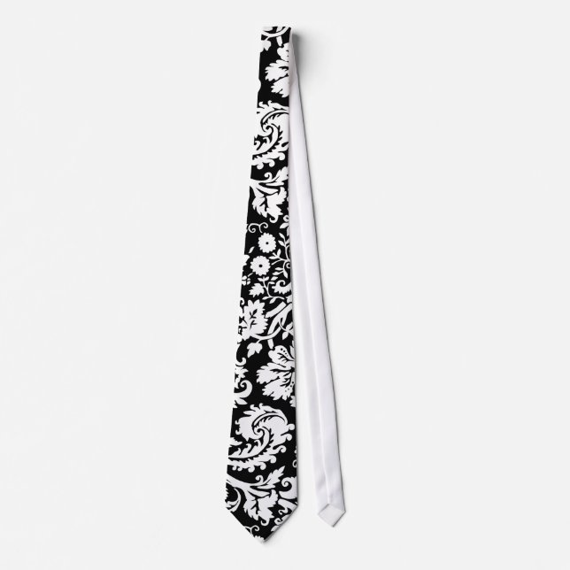 Elegant Damask necktie (Front)
