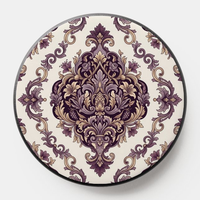 Elegant Damask PopSocket (Popsocket)