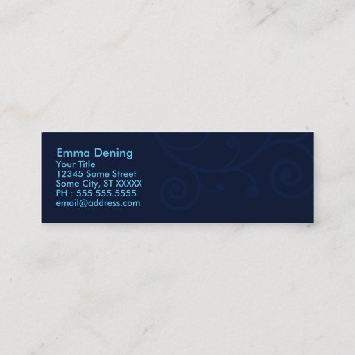 Customizable Elegant Businesscard Business Card